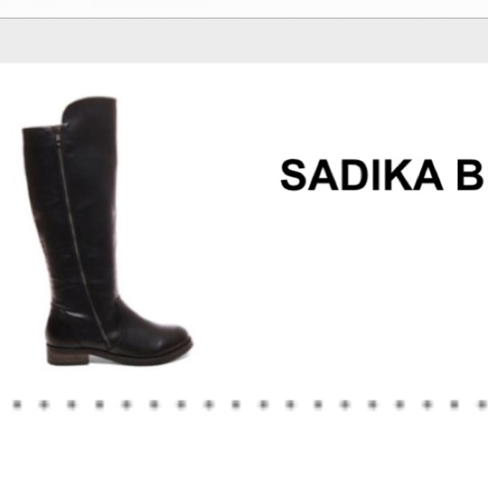 Steve Madden Sadika Women’s black knee boot, size 9.5